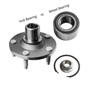 wheel bearing vs hub bearing