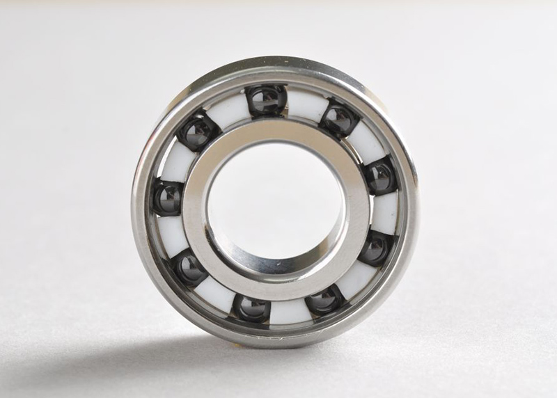 Rodamiento De Bolas Híbrido Cerámico 6801 (12x21x5 Mm) - Doble Sello 2RS, Bolas De Nitruro De Silicio, Baja Fricción