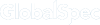 logotipo de globalspec blanco